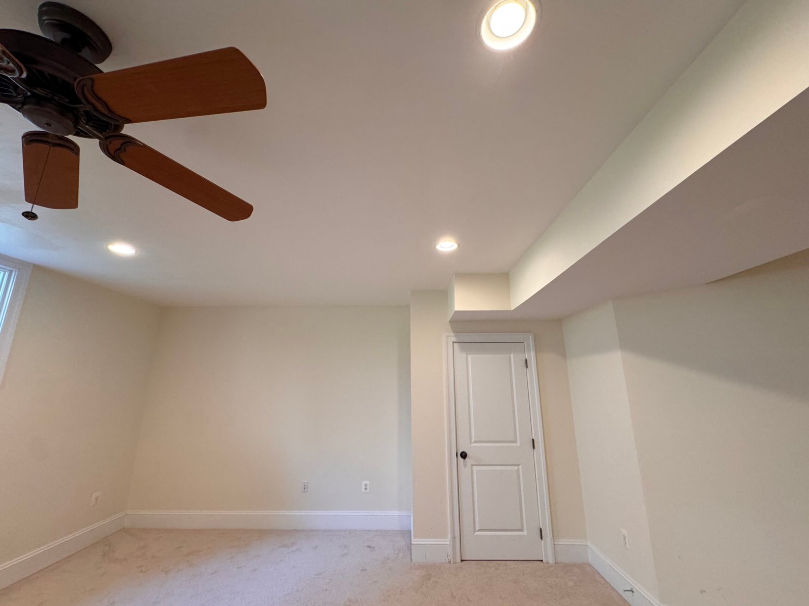 Drywall repair prepared for painting in Arlington, VA