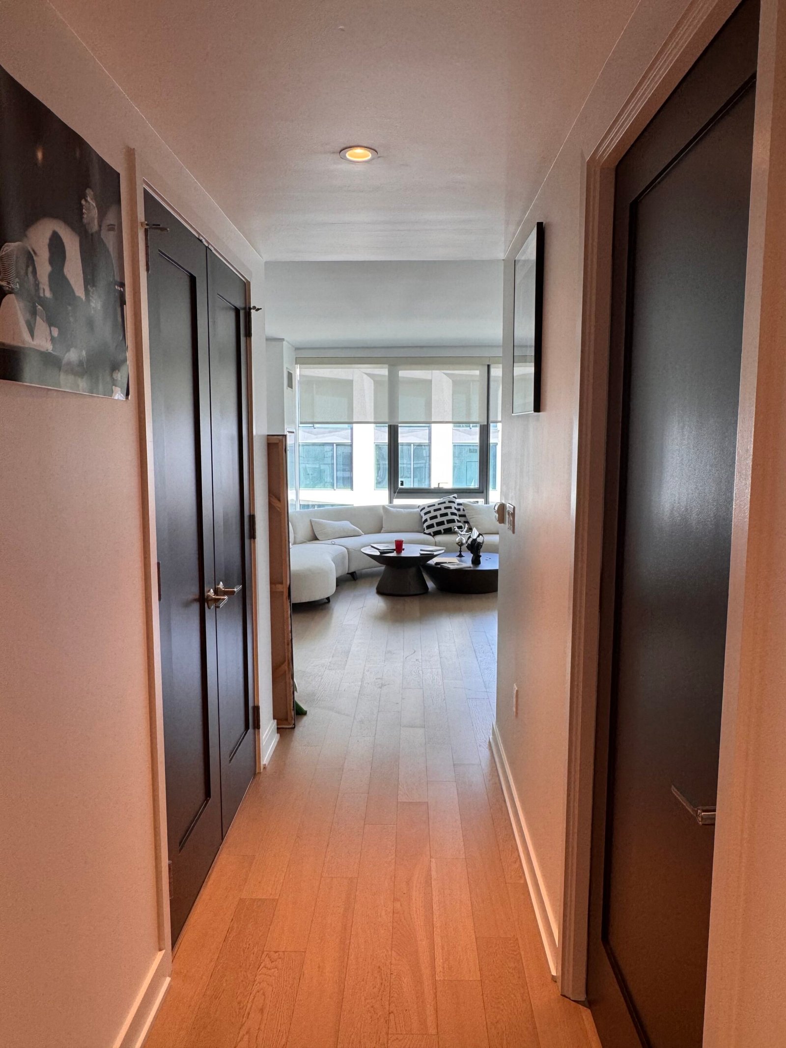 Engineered hardwood flooring installation in Arlington, VA